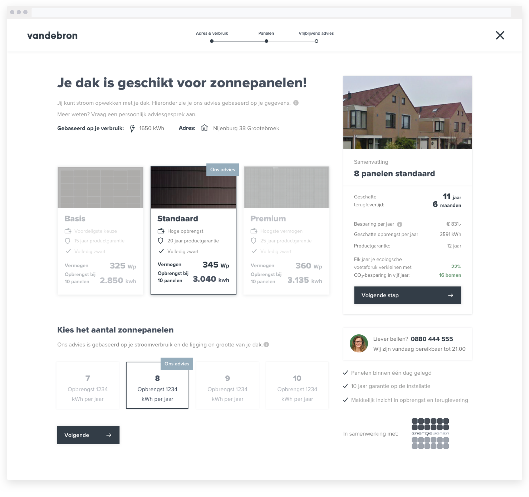 Zonnepanelen flow